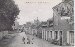 72 - Brûlon (Sarthe) - Rue Charles-Bareau - Brulon