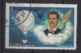 Cuba  1970  Aviation Pioneers: J.D. Blino  (o)  3c - Used Stamps