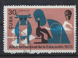 Cuba  1970  International Education Year  (o)  30c - Used Stamps