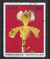 Cuba  1971  Tropical Orchids  (o)  30c - Oblitérés