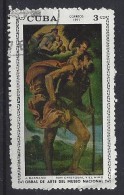 Cuba  1971  National Museum Paintings  (o)  3c  "St.Christopher And The Child" J.Bassano - Oblitérés