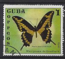 Cuba  1972  Butterflies  (o)  1c - Oblitérés