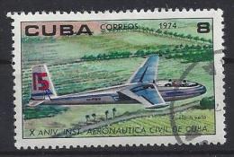 Cuba  1974  10th Ann. Of CAI  (o)  8c - Oblitérés
