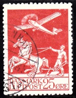 1925. Air Mail. 25 øre Red. (Michel: 145) - JF157568 - Luftpost