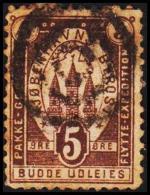 KIØBENHAVNS BYPOST. 1889. 5 ØRE.  (Michel: DAKA 39) - JF107811 - Emissioni Locali