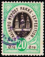 AALBORG BYPOST. 1886. 20 ØRE.  (Michel: DAKA 11a) - JF107924 - Local Post Stamps