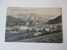 AK 1917 Mariazell Mit Gemeindealpe Und Oetscher. Nr. 2025 Phot. U. Verlag Johann Saska, Krems - Mariazell