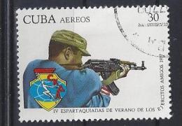 Cuba  1977  Military Spartakiad  (o)  30c - Oblitérés