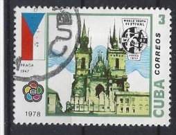 Cuba  1978  World Youth Festival  (o)  3c - Oblitérés