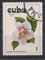 Cuba  1978  Pacific Flowers  (o)  1c - Oblitérés