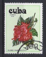 Cuba  1978  Pacific Flowers  (o)  6c - Oblitérés