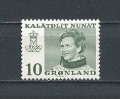 GROENLAND  N° 72b ** Neuf = MNH Superbe  Cote 12 € Margrethe II Série Courante - Neufs