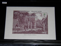 French Polynesia - 1988 SYDPEX '88 Block MNH__(FIL-10568) - Blocks & Kleinbögen