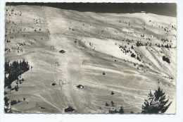 CPSM ST SAINT GERVAIS, TELESKI ET PISTES, COL DE VOZA - PRARION, Format 9 Cm Sur 14 Cm Environ, HAUTE SAVOIE 74 - Saint-Gervais-les-Bains