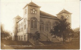 Newberg Oregon,Presbyterian Church Building, C1910s Vintage Real Photo Postcard - Otros & Sin Clasificación