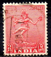 INDIA 1949 Nataraja - 2a - Red  FU - Gebruikt