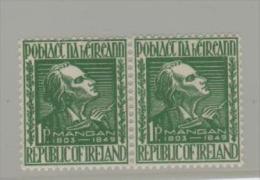 Irl Mi.Nr. 110/  IRLAND - James Clarence Mangan  (Paar) **MNH - Neufs