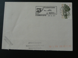 18 Cher St Germain Du Puy Révolution Franà§aise - Flamme Sur Lettre Postmark On Cover - Franz. Revolution