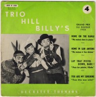 TRIO HILLBILLY's : Home On The Range / Home In San Antone / Lay That Pistol Down, Babe ! / You Are My Sunshine (EP) - Instrumental