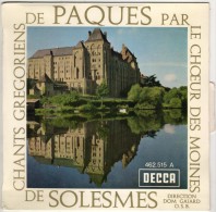 CHEOEUR Des MOINES De SOLESMES : Chants Grégoriens De Pâques (EP) - Canti Gospel E Religiosi