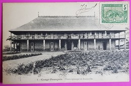 Cpa N° 6 Congo Palais Episcopal Carte Postale 1905 Mission Catholique Brazzaville - Französisch-Kongo