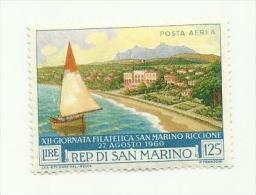 Saint-Marin Poste Aérienne N°126 Neuf Avec Charnière Côte 3 Euros - Airmail