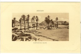 Carte Postale Ancienne Egypte -  Assouan. Elaphantine Island - Assuan