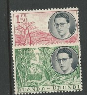 Ruanda-Urundi: 196/ 197 ** - Neufs