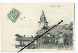 CPA - Acheux - L'Eglise Vue De Côté - Acheux En Amienois