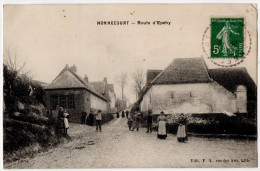 " HONNECOURT - Route De Epehy " TRES RARE - 1910 - Ed. PL à Lille - Marcoing