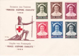 912 917 PC 14 Commémoratif Vierge Croix-Rouge Joséphine Charlotte Princesse !!! Tare Non Oblitéré !!! - Unclassified