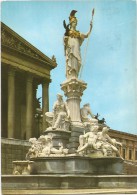 K2632 Wien - Parlament Mit Palas Athene / Viaggiata 1968 - Wien Mitte