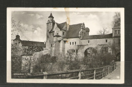 TOP !! GLAUCHAU * TEILANSICHT * RÜCKSEITE: FUNKFERNSPRECHEN NACH SÜDAMERIKA FÜR JEDERMANN ZUGELASSEN  *!! - Glauchau