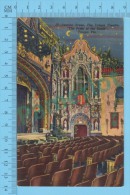 US-florida ( Tampa, Interior  Of Tempa Theatre  CPSM    Linen Postcard) Recto/Verso - Tampa