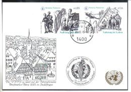 RTY10  UNO WIEN 2005  MICHL 453/54  WEISSE KARTE - White Cards - Otros & Sin Clasificación