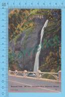 US-Oregon ( Horstail Falls 205 Feet Columbia River Highway, CPSM   Linen Postcard ) Recto/Verso - Otros & Sin Clasificación