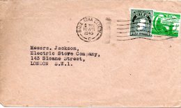 IRLANDE. N°99 De 1944 Sur Enveloppe Ayant Circulé. Frère Michael O´Cleirigh. - Storia Postale