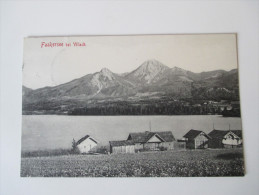 AK 1909 Österreich. Faakersee Bei Villach. Verlag Caspar & Poltnig, Villach 1905 - Faakersee-Orte