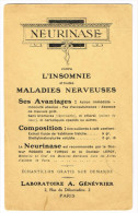 Insomnie Et Maladies Nerveuses - Laboratoire A. Génévrier à Paris - Drogisterij & Parfum