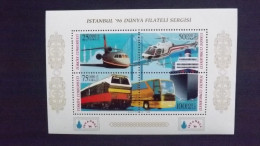 Türkei 3095/8 Block 32 A **/mnh, Internationale Briefmarkenausstellung ISTANBUL ’96 - Other & Unclassified