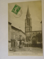 HERAULT-MONTAGNAC-L'EGLISE ET FONTAINE DES QUATRE SAISONS-ANIMEE - Montagnac