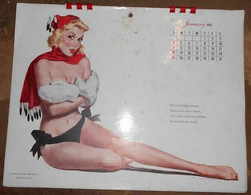 Calendrier Esquire 1953 - Tamaño Grande : 1941-60