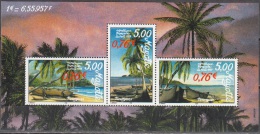 Mayotte 1999 Yvert Bloc Feuillet 2 Neuf ** Cote (2015) 13.50 Euro Pirogue à Balancier - Blokken & Velletjes