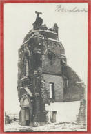 Belgique - GELUVELD - BECELAERE - Carte Photo - Fotokaart - Eglise - Kirche - Guerre 14/18 - Zonnebeke