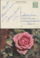 1976-EP-2 CUBA 1976. Ed.119c. ENTERO POSTAL. POSTAL STATIONERY. MOTHER DAY SPECIAL DELIVERY. ROSAS. ROSE. FLOWERS. FLORE - Storia Postale