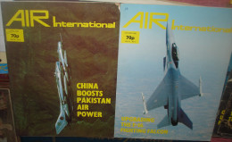 AIR INTERNATIONAL.Volume 19 N°3,4,5,Volume 20 N°4.Volume 21 N° 4 - Armée/ Guerre