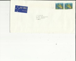 Enveloppe Flamme Timbrée De Victoria   Exp: Mr Barry Kirkpatrick  Victoria -Australie-Adressé A J P  Salce A Annecy 74 - Gebraucht