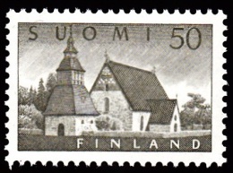1957. Church. 50 M. (Michel: 474) - JF100637 - Usati