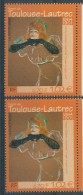 [03] Variété : N° 3421 Toulouse-Lautrec Cheveux Jaune-orange Au Lieu D'orange + Normal  ** - Neufs