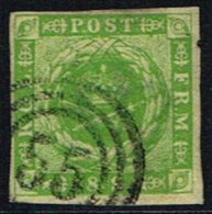 1857. Dotted Spandrels. 8 Skilling Green. 55 RIBE.  (Michel: 5) - JF158449 - Nuovi
